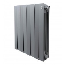 Радиатор биметаллический Royal Thermo PianoForte 500 Серебристый - 8 секц.
