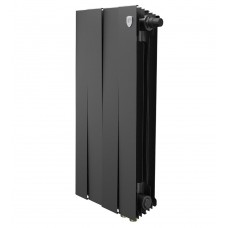 Радиатор биметаллический Royal Thermo PianoForte 500 Чёрный VR80 - 4 секц.