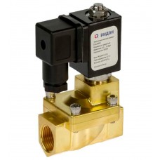Клапан электромагнитный РИДАН EV220WR, G 3/4, NBR, норм. закр., 0,3-16 бар, с катушкой 24В
