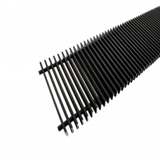 Решетка с рамкой Vitron 13х260х4100мм, черный Решетка с рамкой Vitron 13х260х4100мм, черный