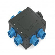 Коллектор воздухораспределительный мини, H-160 мм, 75*6 (серый) Коллектор воздухораспределительный мини, H-160 мм, 75*6 (серый)