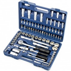 Набор инструментов, 1/2, 1/4, 94 предмета. СИБРТЕХ 13508 Набор инструментов, 1/2, 1/4, 94 предмета. СИБРТЕХ 13508