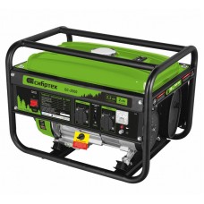 Генератор бензиновый БС-2500, 2,2 кВт, 230В, 4-х такт., 15 л, ручной стартер СИБРТЕХ 94542 Генератор бензиновый БС-2500, 2,2 кВт, 230В, 4-х такт., 15 л, ручной стартер СИБРТЕХ 94542