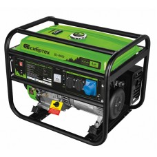 Генератор бензиновый БС-8000, 6,6 кВт, 230В, 4-х такт., 25 л, ручной стартер СИБРТЕХ 94547 Генератор бензиновый БС-8000, 6,6 кВт, 230В, 4-х такт., 25 л, ручной стартер СИБРТЕХ 94547