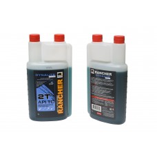 Rezer Rancher DYNALITE PLUS 2T с дозаторным отсеком Полусинтетическое моторное масло для двухтактных двигателей Rezer Rancher DYNALITE PLUS 2T с дозаторным отсеком Полусинтетическое моторное масло для двухтактных двигателей
