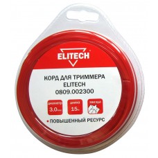 Elitech Корд для триммера 0809.002300 Elitech Корд для триммера 0809.002300
