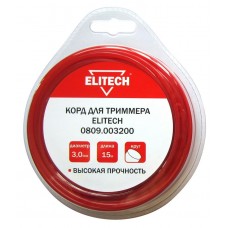 Elitech Корд для триммера 0809.003200 Elitech Корд для триммера 0809.003200