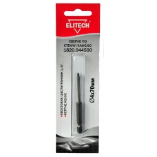 Elitech Сверло 4х70мм HEX1/4' стекло 1820.044500 Elitech Сверло 4х70мм HEX1/4' стекло 1820.044500