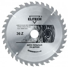 Elitech Диск пильный 250х32/30 36зуб 1820.056400 Elitech Диск пильный 250х32/30 36зуб 1820.056400