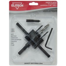 Elitech Сверло 30-120мм дерево 1820.079900 Elitech Сверло 30-120мм дерево 1820.079900