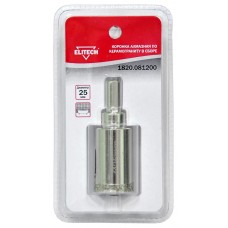 Elitech Коронка алмазная 25мм 1820.081200 Elitech Коронка алмазная 25мм 1820.081200