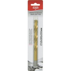 Elitech Сверло12х151HSS-G+TiN 1шт 1820.097700 Elitech Сверло12х151HSS-G+TiN 1шт 1820.097700