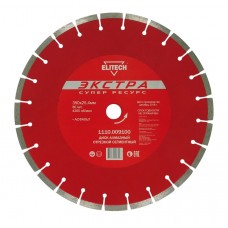 Elitech Диск алмазный 350х25,4 асфальт 1110.009100 Elitech Диск алмазный 350х25,4 асфальт 1110.009100