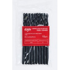 Elitech Сверло HSS 3.3х65 1шт 1820.100400 Elitech Сверло HSS 3.3х65 1шт 1820.100400