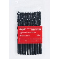 Elitech Сверло HSS 4.9х86 1шт 1820.101300 Elitech Сверло HSS 4.9х86 1шт 1820.101300