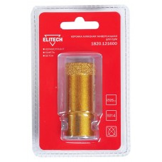 Elitech Коронка алмазная, 25мм х М14 1820.121600 Elitech Коронка алмазная, 25мм х М14 1820.121600