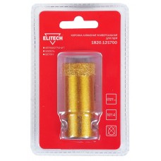 Elitech Коронка алмазная, 27мм х М14 1820.121700 Elitech Коронка алмазная, 27мм х М14 1820.121700