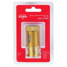 Elitech Коронка алмазная, 30мм х М14 1820.121800 Elitech Коронка алмазная, 30мм х М14 1820.121800