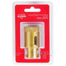 Elitech Коронка алмазная, 35мм х М14 1820.122000 Elitech Коронка алмазная, 35мм х М14 1820.122000