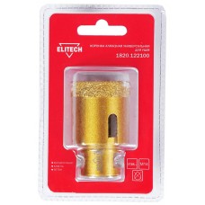 Elitech Коронка алмазная, 38мм х М14 1820.122100 Elitech Коронка алмазная, 38мм х М14 1820.122100