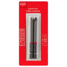 Elitech Биты PH1 70мм 2шт 1820.146400 Elitech Биты PH1 70мм 2шт 1820.146400