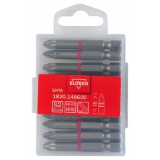 Elitech Бита PZ2 50мм 1шт 1820.148600 Elitech Бита PZ2 50мм 1шт 1820.148600