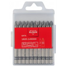 Elitech Бита PZ2 70мм 1шт 1820.149000 Elitech Бита PZ2 70мм 1шт 1820.149000
