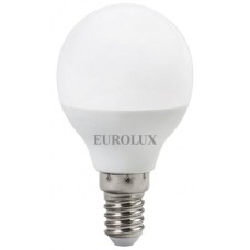 Лампа светодиодная EUROLUX LL-E-G45-7W-230-4K-E14 Лампа светодиодная EUROLUX LL-E-G45-7W-230-4K-E14