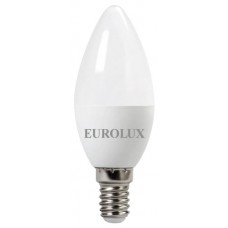 Лампа светодиодная EUROLUX LL-E-C37-7W-230-4K-E14 Лампа светодиодная EUROLUX LL-E-C37-7W-230-4K-E14