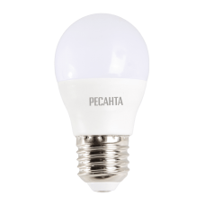 Лампа светодиодная Ресанта LL-R-G45-7W-230-4K-E27 Лампа светодиодная Ресанта LL-R-G45-7W-230-4K-E27