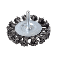 Щётка для дрели Вихрь плоская, крученая, 75 мм Щётка для дрели Вихрь плоская, крученая, 75 мм