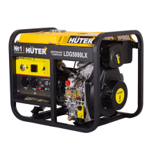 Электрогенератор дизельный LDG 5000LX Huter